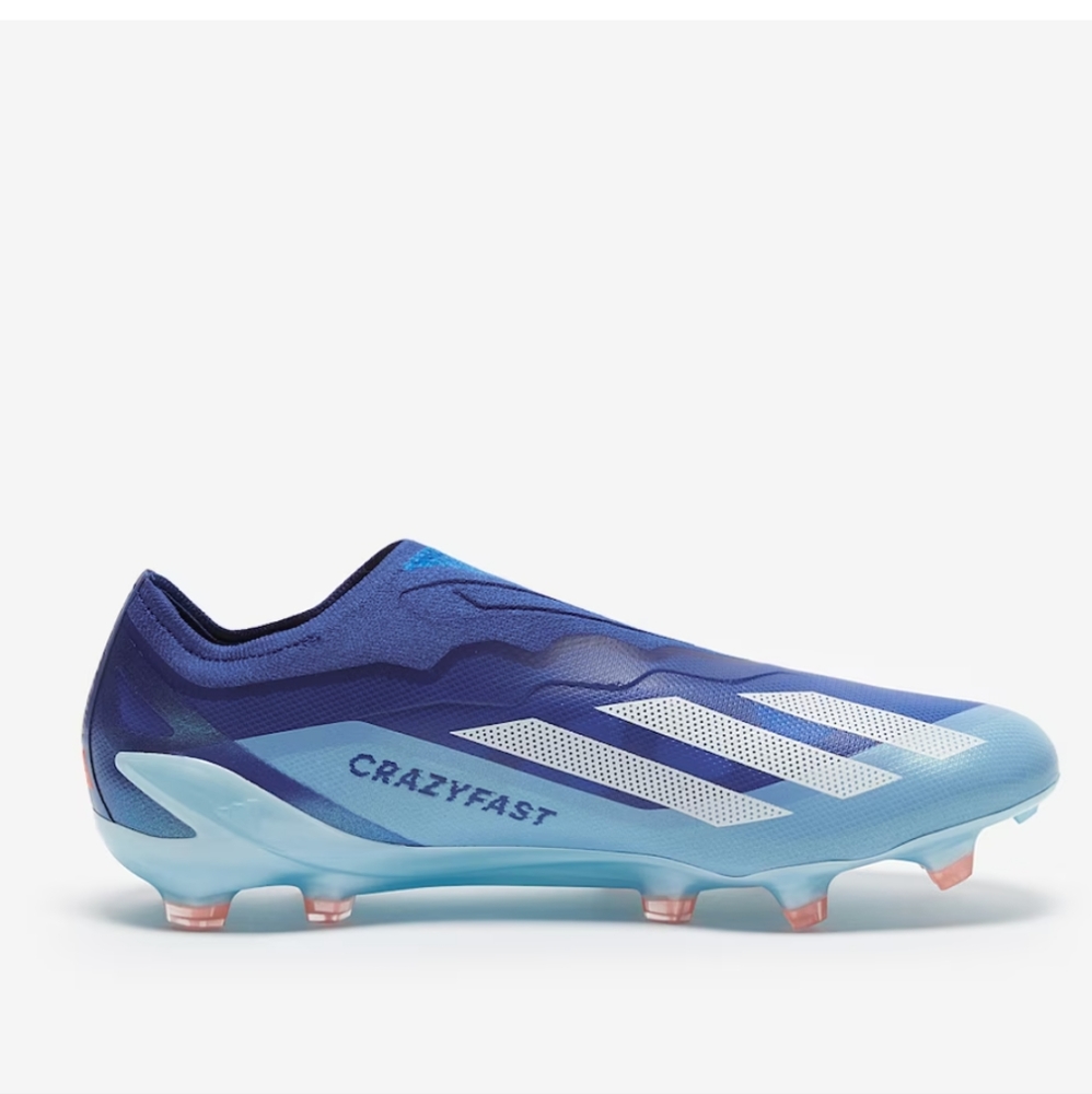Adidas Crazyfast laceless cleats size 9 - Picture 3 of 8